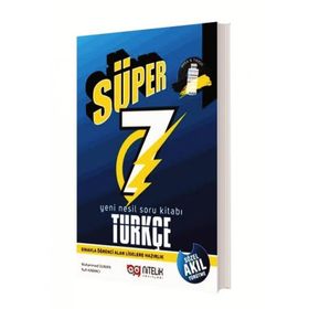 Nitelik Yayınları 7. Sınıf Yeni Nesil Süper Türkçe Soru Kitabı