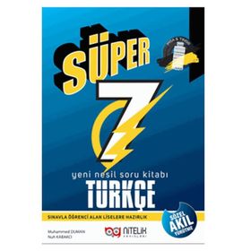 Nitelik Yayınları 7. Sınıf Yeni Nesil Süper Türkçe Soru Kitabı