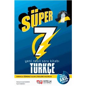 Nitelik Yayınları 7. Sınıf Yeni Nesil Süper Türkçe Soru Kitabı