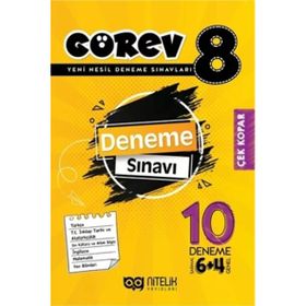Nitelik Yayınları - 8.Sınıf 10 Deneme 6 Sarmal + 4 Genel Sınavı