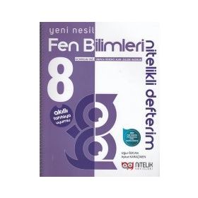 Nitelik Yayınları 8. Sınıf Fen Bilimleri Nitelikli Defterim