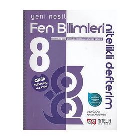 Nitelik Yayınları 8. Sınıf Fen Bilimleri Nitelikli Defterim