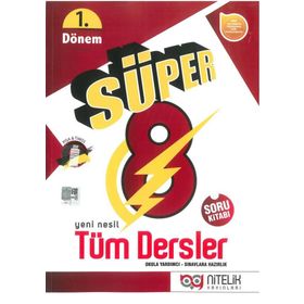 Nitelik Yayınları 8. Sınıf LGS 1. Dönem Tüm Dersler Süper Soru Kitabı