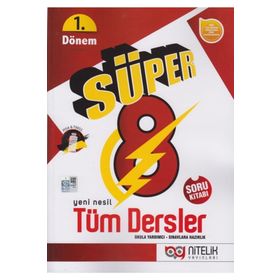 Nitelik Yayınları 8. Sınıf LGS 1. Dönem Tüm Dersler Süper Soru Kitabı