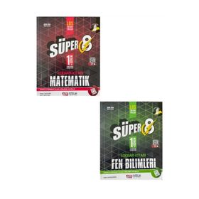 Nitelik Yayınları 8. Sınıf Matematik Süper 1. Dönem Tekrar Kitabı Soru Bankası
