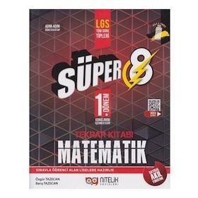 Nitelik Yayınları 8. Sınıf Matematik Süper 1. Dönem Tekrar Kitabı Soru Bankası