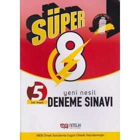 Nitelik Yayınları 8. Sınıf Süper Yeni Nesil 5 Deneme Sınavı