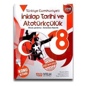 Nitelik Yayınları 8. Sınıf T.C. İnkılap Tarihi Ve Atatürkçülük Okula Yardımcı Konu Kitabı