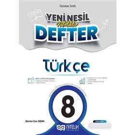 Nitelik Yayınları 8. Sınıf Türkçe Yeni Nesil Nitelikli Defter