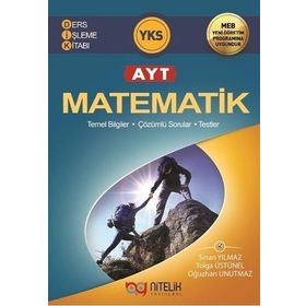Nitelik Yayınları AYT Matematik Ders İşleme Kitabı