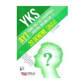 Nitelik Yayınları AYT Türk Dili ve Edebiyatı Sosyal Bilimler 1 - 20 Deneme Sınavı