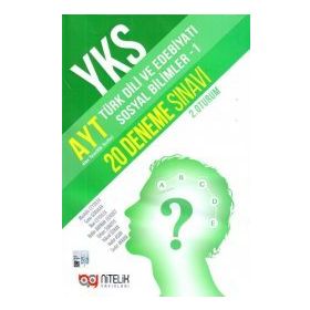 Nitelik Yayınları AYT Türk Dili ve Edebiyatı Sosyal Bilimler 1 - 20 Deneme Sınavı