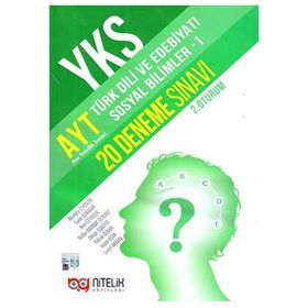 Nitelik Yayınları AYT Türk Dili ve Edebiyatı Sosyal Bilimler 1 - 20 Deneme Sınavı