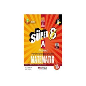 Nitelik Yayınları LGS Süper 8. Sınıf Matematik A Yeni Nesile Geçiş Kitabı