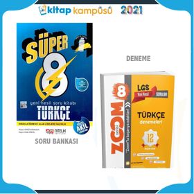 Nitelik Yayınları Süper 8. Sınıf Yeni Nesil Türkçe 10 Deneme Sınavı