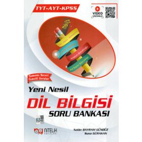 Nitelik Yayınları TYT AYT KPSS Dil Bilgisi Soru Bankası