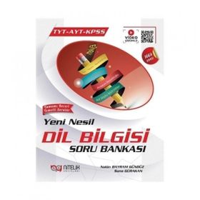 Nitelik Yayınları TYT AYT KPSS Dil Bilgisi Soru Bankası