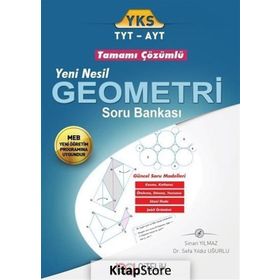 Nitelik Yayınları TYT AYT Yeni Nesil Geometri Tamamı Çözümlü Soru Bankası