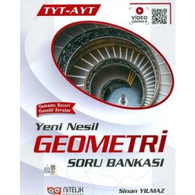Nitelik Yayınları TYT AYT Yeni Nesil Geometri Tamamı Çözümlü Soru Bankası