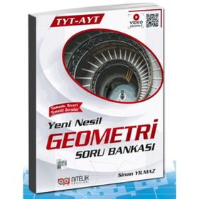 Nitelik Yayınları TYT AYT Yeni Nesil Geometri Tamamı Çözümlü Soru Bankası