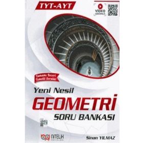 Nitelik Yayınları TYT AYT Yeni Nesil Geometri Tamamı Çözümlü Soru Bankası