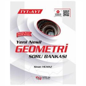 Nitelik Yayınları TYT AYT Yeni Nesil Geometri Tamamı Çözümlü Soru Bankası