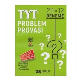 Nitelik Yayınları Tyt Problem Provası 25x12 Deneme