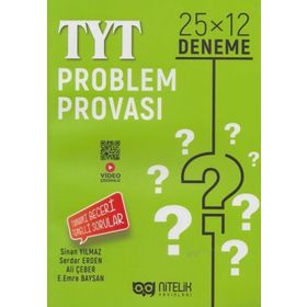 Nitelik Yayınları Tyt Problem Provası 25x12 Deneme