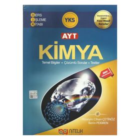 Nitelik Yayınları YKS AYT Kimya Ders İşleme Kitabı