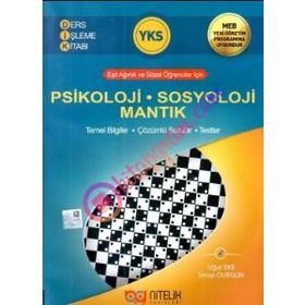 Nitelik Yayınları YKS Psikoloji Sosyoloji Mantık Ders İşleme Kitabı