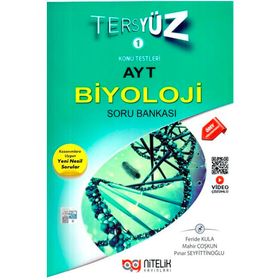 Nitelik Yayınları YKS TYT AYT Biyoloji Tersyüz Soru Bankası
