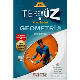 Nitelik Yayınları YKS TYT AYT Geometri B Ters Yüz Soru Bankası