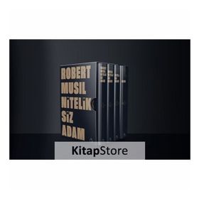 Niteliksiz Adam Seti - 4 Kitap Takım Kutulu - Robert Musil