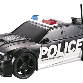 Nitro Speed Polis Arabası 1:20 Siyah Sesli Işıklı