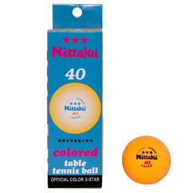 Nittaku 40 NB-1912 Turuncu Ittf Onaylı Masa Tenisi Topu