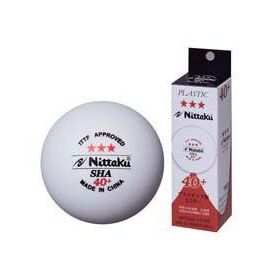 Nittaku Sha 40 Beyaz Ittf Onaylı 3 Yıldız Masa Tenisi Pinpon Topu