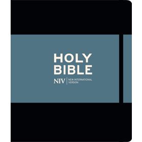 NIV Journalling Black Hardback Bible