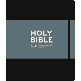 NIV Journalling Black Hardback Bible