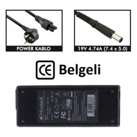 Nivatech BC912 For Hp 19V 4.74A 7.4*5.0 Notebook Adaptör