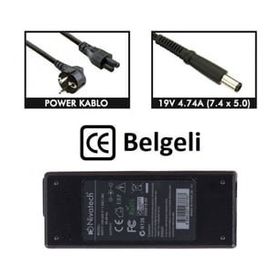 Nivatech BC912 For Hp 19V 4.74A 7.4*5.0 Notebook Adaptör