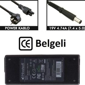 Nivatech BC912 For Hp 19V 4.74A 7.4*5.0 Notebook Adaptör