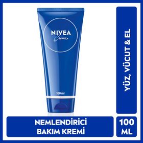 Nivea 100 ml Creme Yüz Vücut ve El Nemlendirici Bakım Kremi