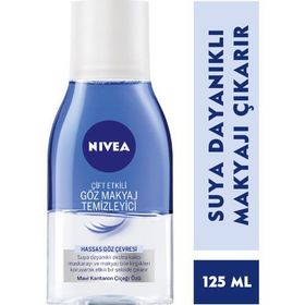 Nivea 125 ml Çift Etkili Göz Makyaj Temizleme Losyonu