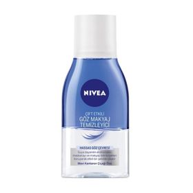 Nivea 125 ml Çift Etkili Göz Makyaj Temizleme Losyonu