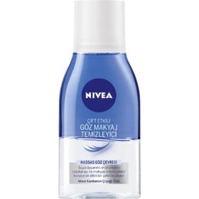Nivea 125 ml Çift Etkili Göz Makyaj Temizleme Losyonu