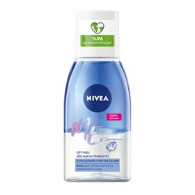 Nivea 125 ml Çift Fazlı Göz Makyaj Temizleyicisi
