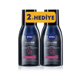 Nivea 125 ml Micellair Expert Çift Bazlı Göz & Makyaj Temizleyici
