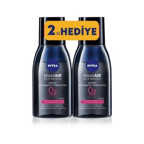 Nivea 125 ml Micellair Expert Çift Bazlı Göz & Makyaj Temizleyici