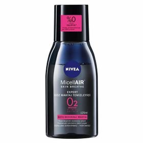Nivea 125 ml Micellair Expert Çift Bazlı Göz & Makyaj Temizleyici