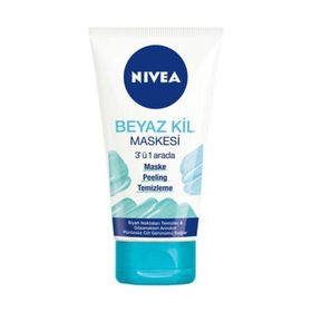 Nivea 150 ml 3in1 Sivilce Karşıtı Temizleyici Beyaz Kil Maskesi